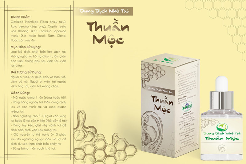 Dung Dịch Nhỏ Tai Thuần Mộc - Hình ảnh 2